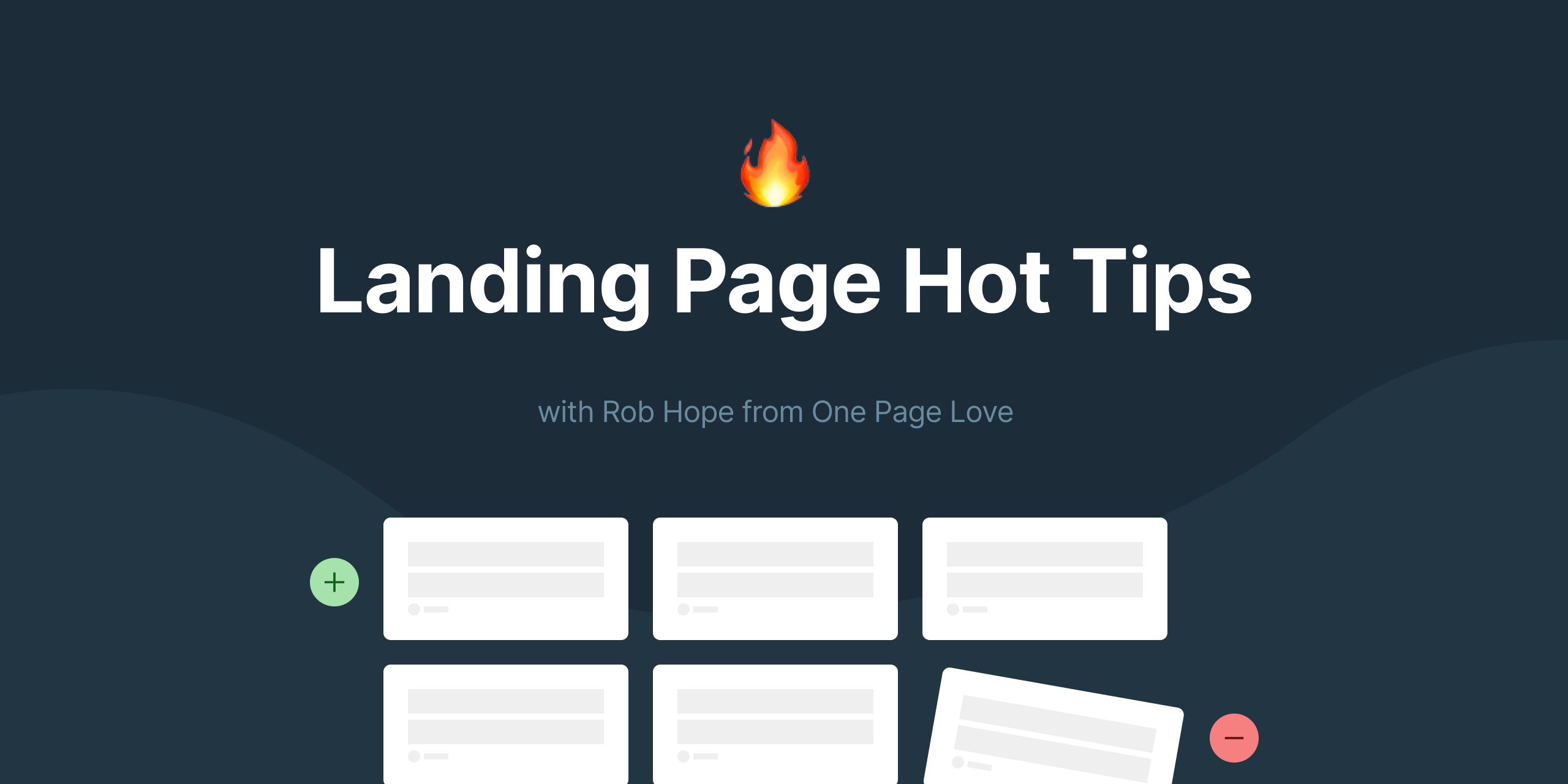 Landing page hot tips image